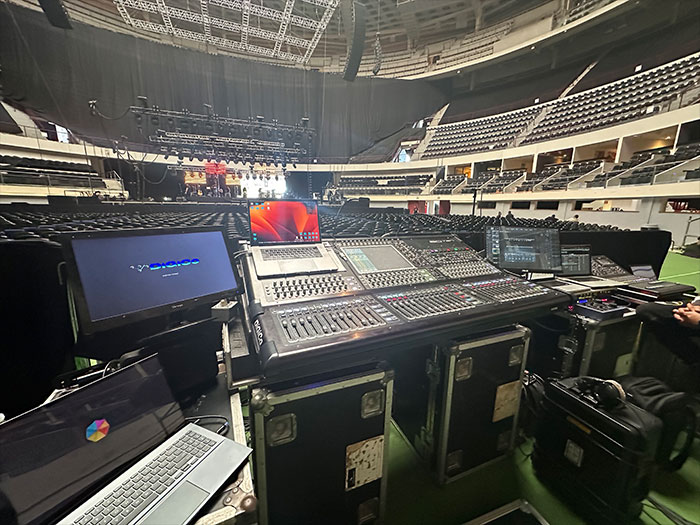 Total Show Pro adopts Optocore for LP’s show in Mexico