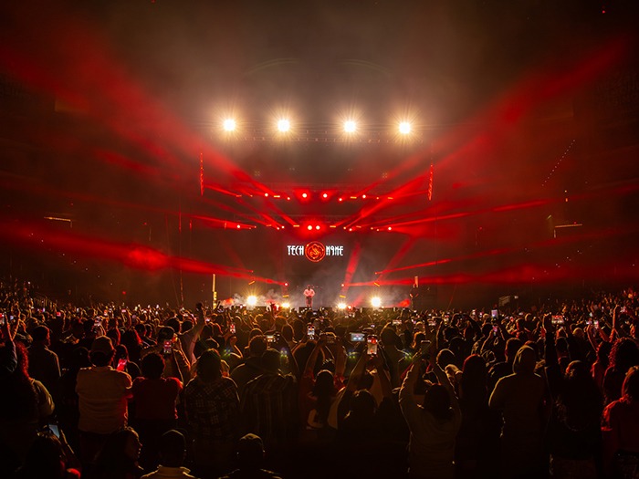 John Garberson and Creative BackStage pump up Powerhouse with CHAUVET Professional