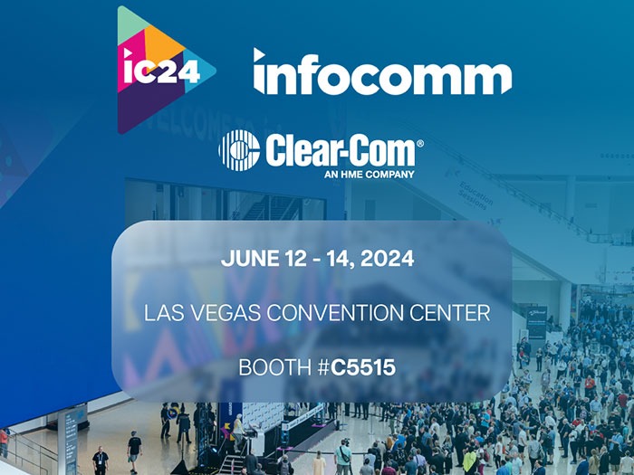 Clear-Com to showcase communication solutions at InfoComm 2024