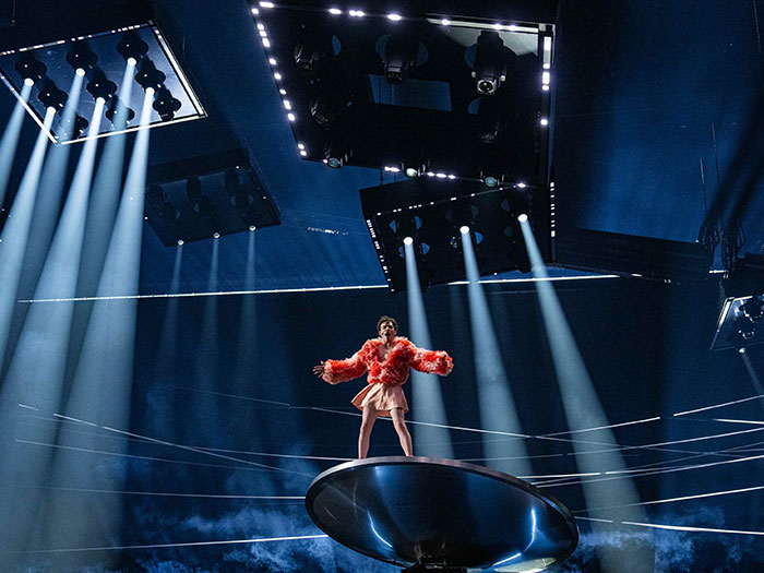 Ayrton fixtures help light Eurovision Song Contest 2024