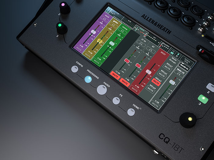 Allen & Heath introduces CQ Firmware V1.2