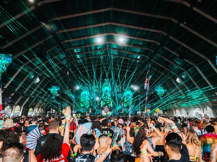 LaserLight Company transforms Forbidden Kingdom Festival