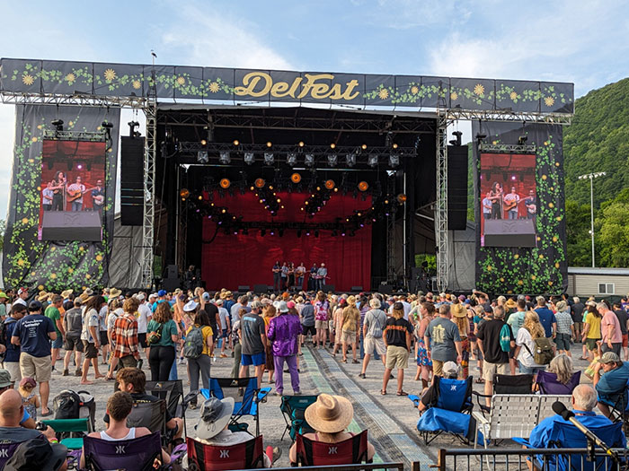 Southard Audio utilises Martin Audio at DelFest