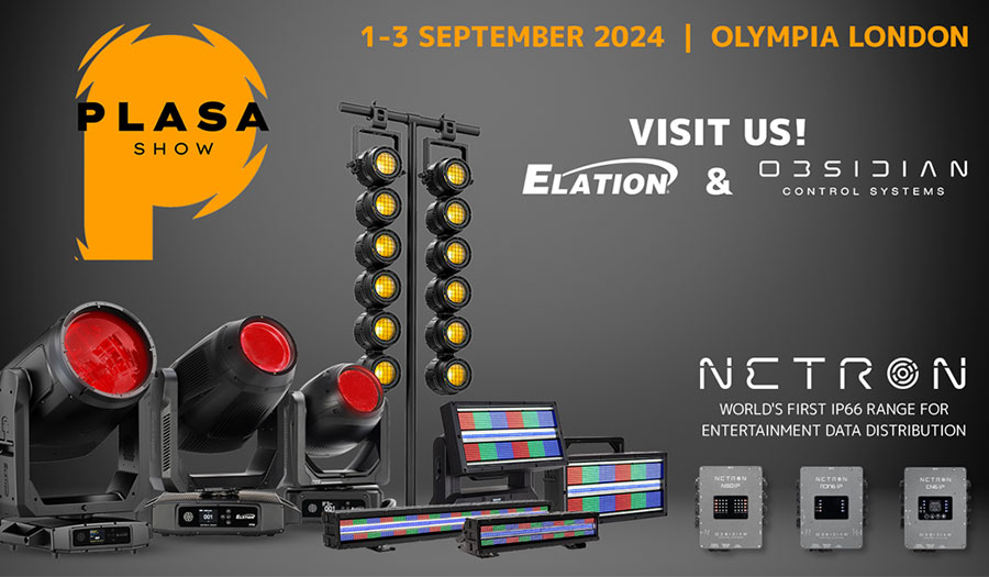 Elation to showcase at PLASA 2024