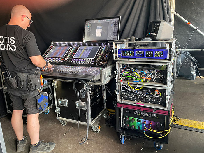 Optocore Festival Box on duty at Pol‘and’Rock