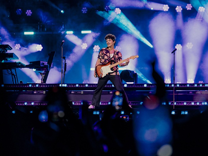 Whitney Hoversten’s impactful design features Elation PROTEUS for Bruno Mars