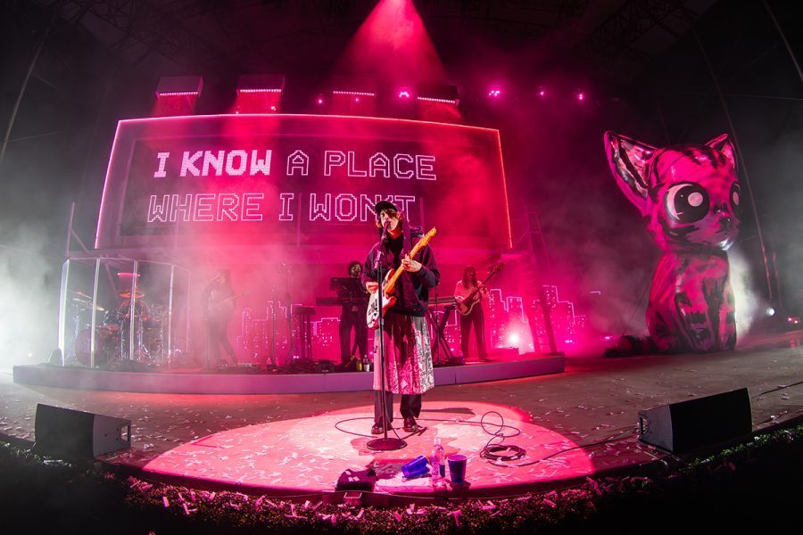 Porter Robinson’s SMILE! :D team deploy an elegant networking system