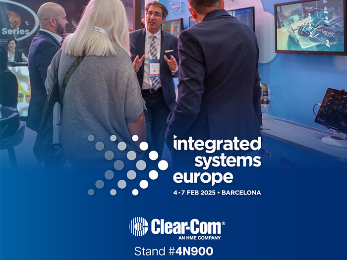 Clear-Com invites ISE attendees to discover new solutions