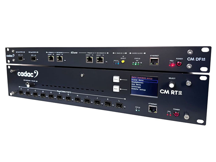 Cadac Consoles debuts lowest latency, high-capacity cm-series network