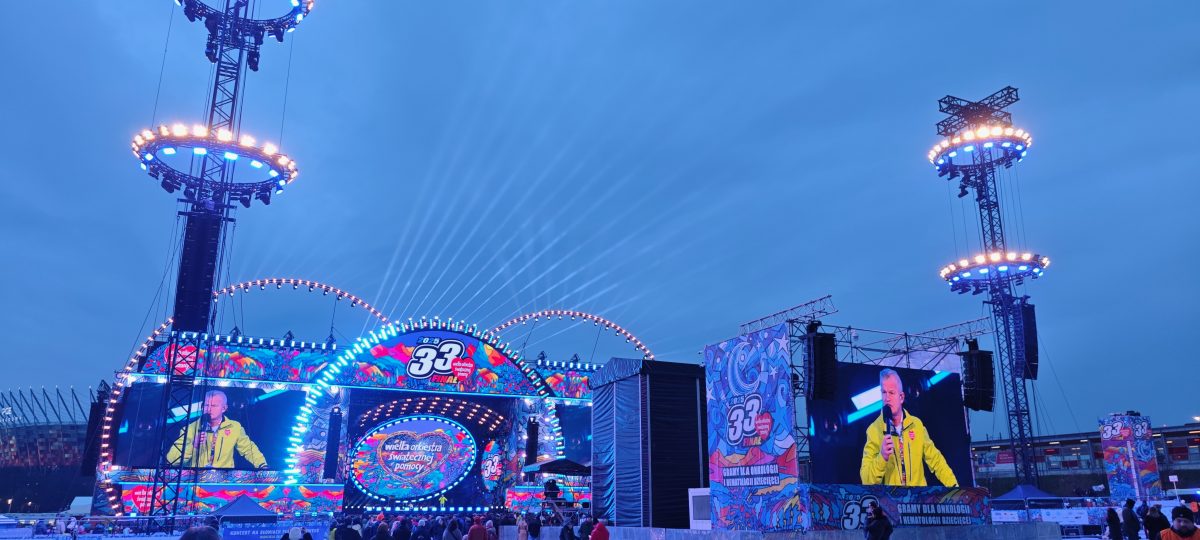 Gigant Sound out WOŚP 2025 Finale with Outline GTO systems