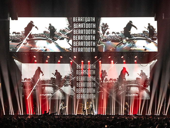 Squeek Lights utilise CHAUVET Professional for Beartooth