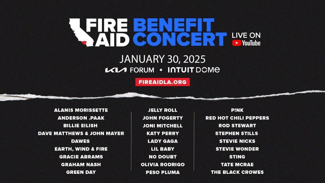 Clair Global unites with live music industry for FireAid Benefit Concert