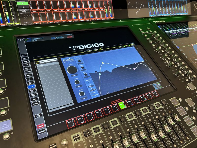 DiGiCo releases V20 software for Quantum and SD-Range consoles