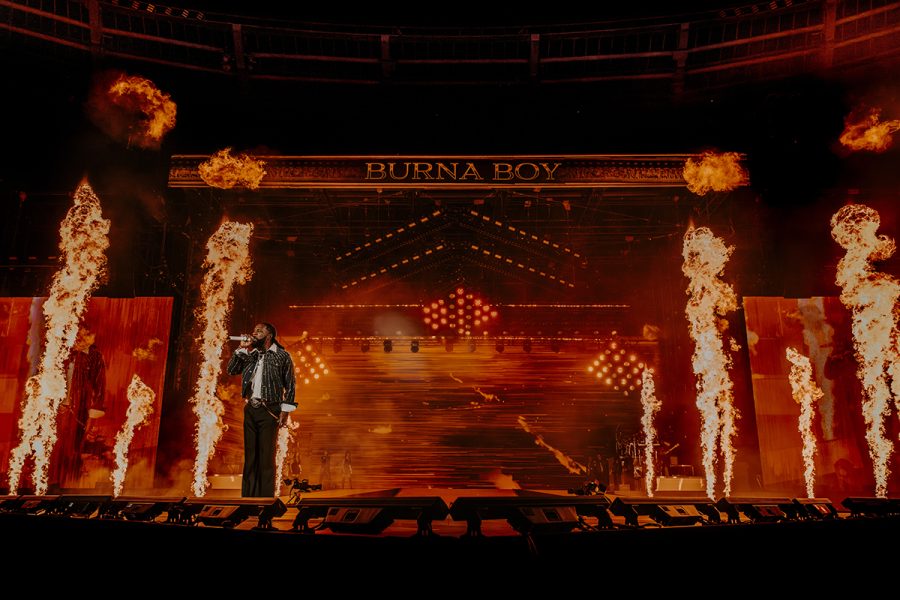 Burna Boy and his touring team make history at Stade de France