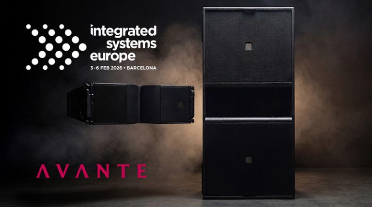 AVANTE Audio to display Akro Series at ISE 2026