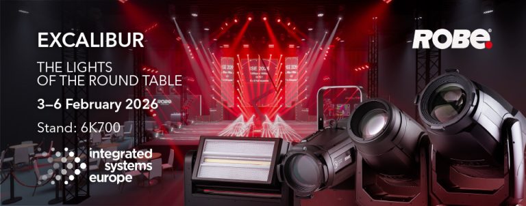 ISE 2026: Robe to bring new products and dynamic light show to Barcelona