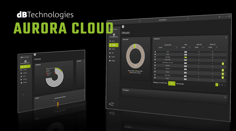 dBTechnologies introduces Aurora Cloud