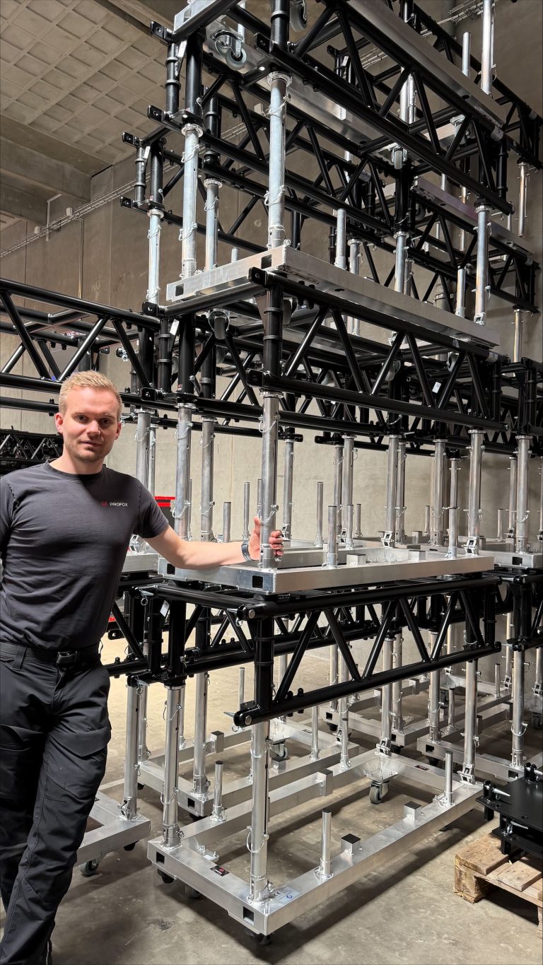 Profox takes stock of Global Truss PreRig Truss System