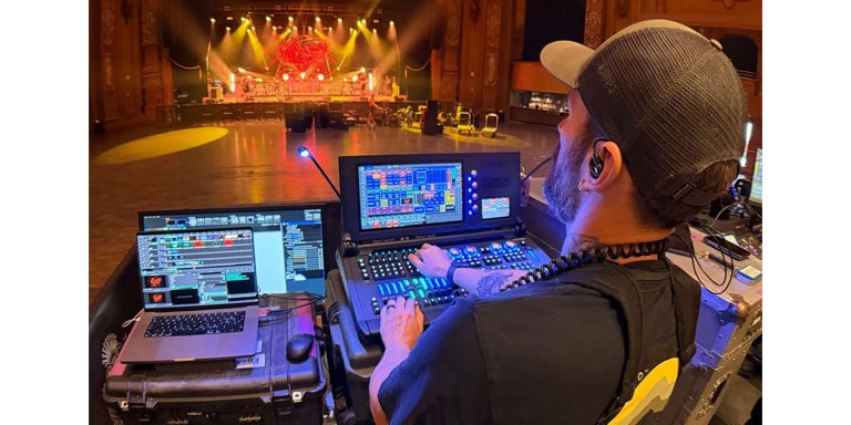 CHAUVET Professional helps Vinny Shaw on Killswitch Engage summer tour