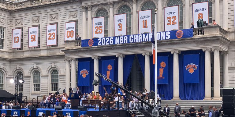 ESP deploys CODA Audio system for New York Knicks homecoming celebration