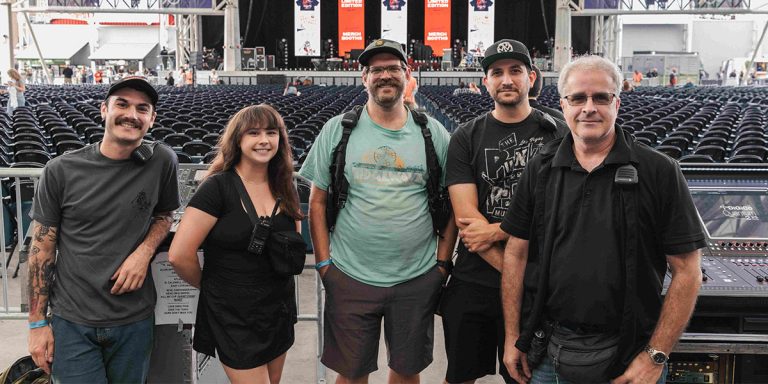 Cohesion PA supports The Red Clay Strays tour