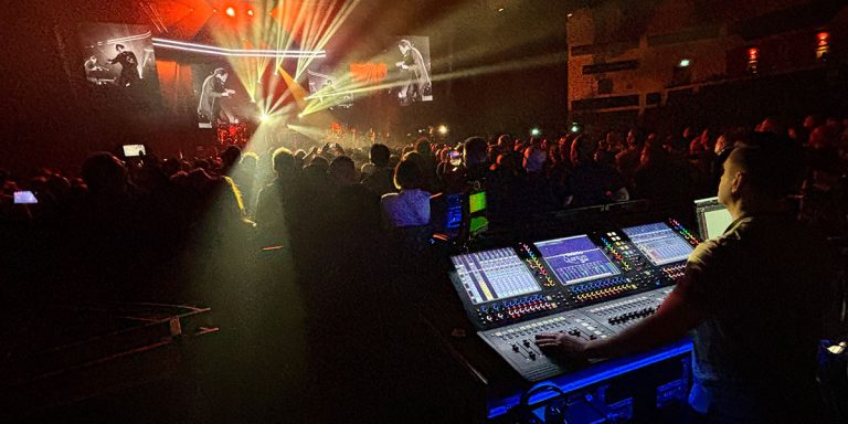 Engineers rely on DiGiCo for James