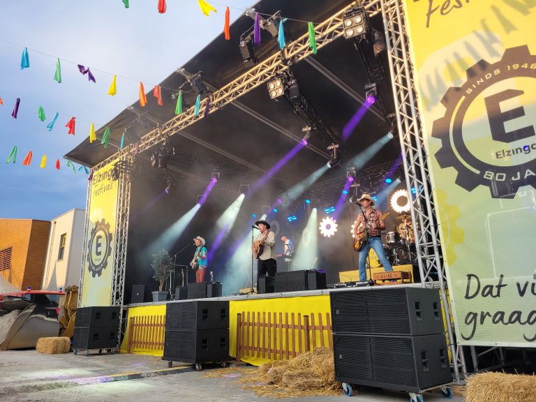 RD Licht en Geluid deploys ADJ fixtures for Elzinga Groep’s 80th anniversary