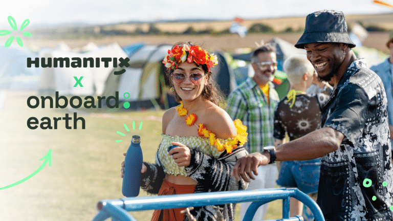 onboard:earth and Humanitix partner to restore ecosystems through live event ticket sales
