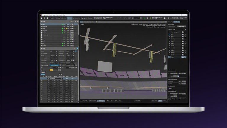 d&b audiotechnik launches System Auralization for ArrayCalc