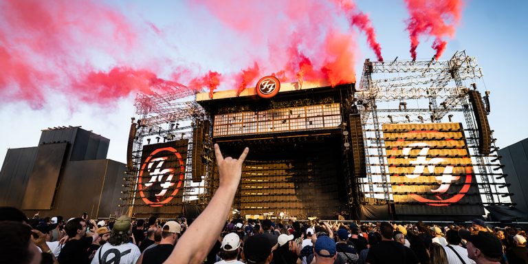 Inside Foo Fighters’ industrial stage design