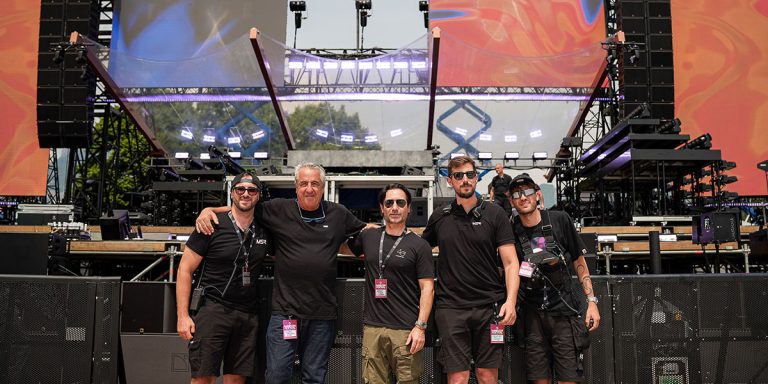 L-Acoustics DJ makes Its European festival febut at Nameless