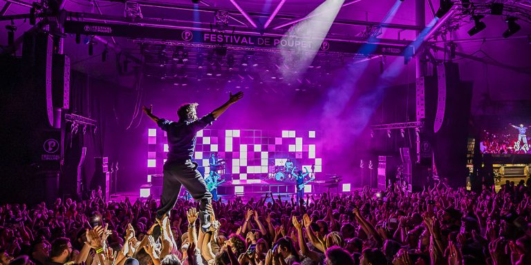 Naostage delivers tracking across nine summer festivals